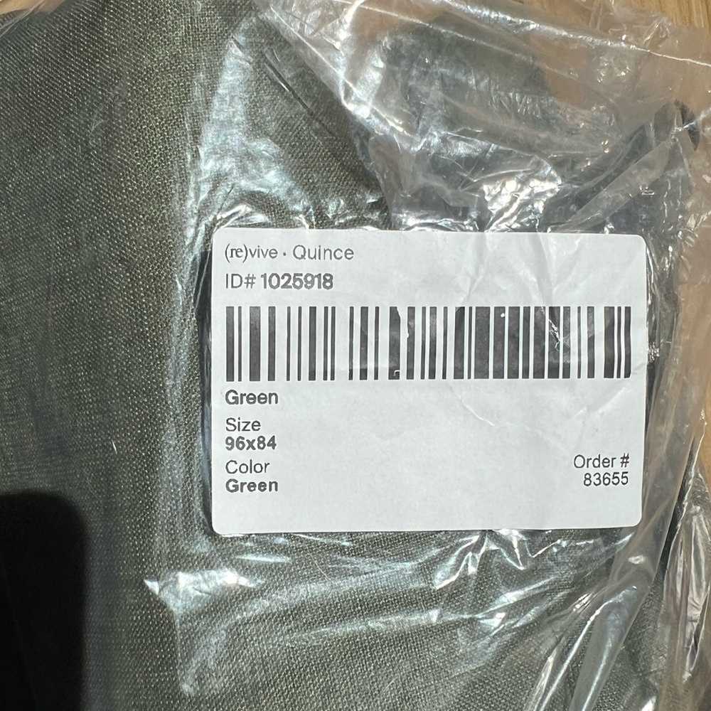 🌲 European Linen Room Darkening Curtain - Hunter Green - Picture 6 of 7